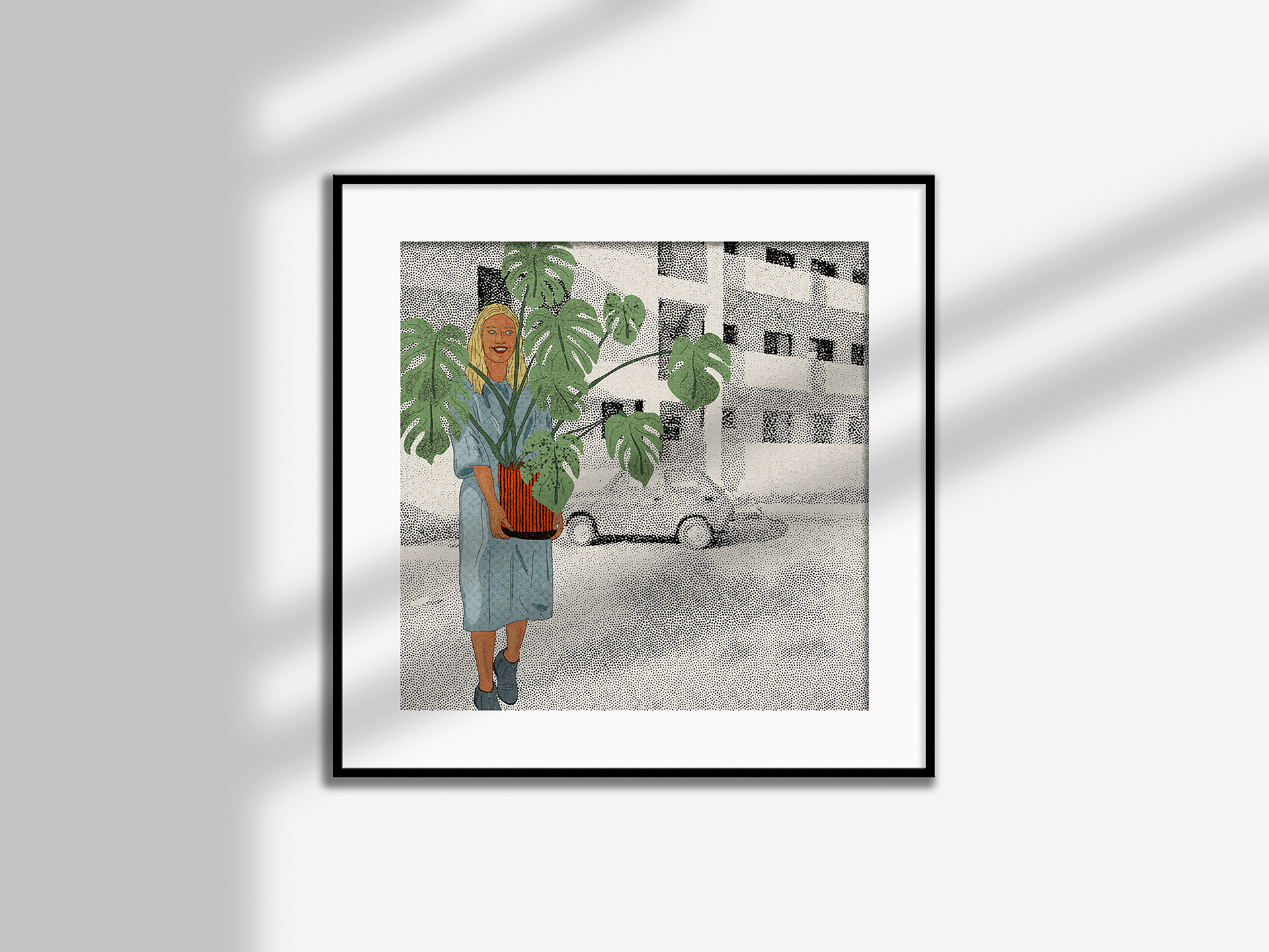 monstera girl